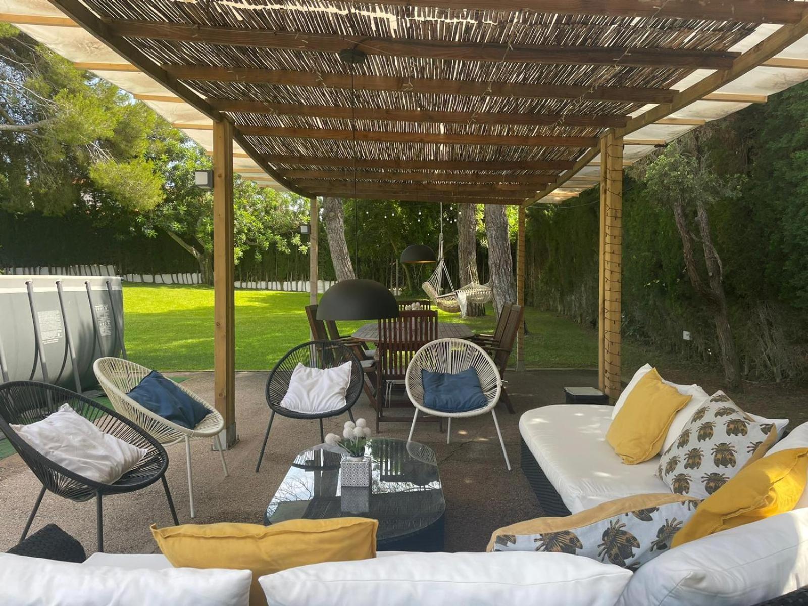 Casa Mediterranea Con Gran Jardin Y Piscina A 500 M De La Playa Roda de Bará Extérieur photo