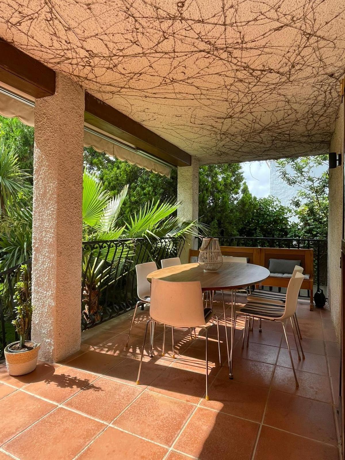 Casa Mediterranea Con Gran Jardin Y Piscina A 500 M De La Playa Roda de Bará Extérieur photo