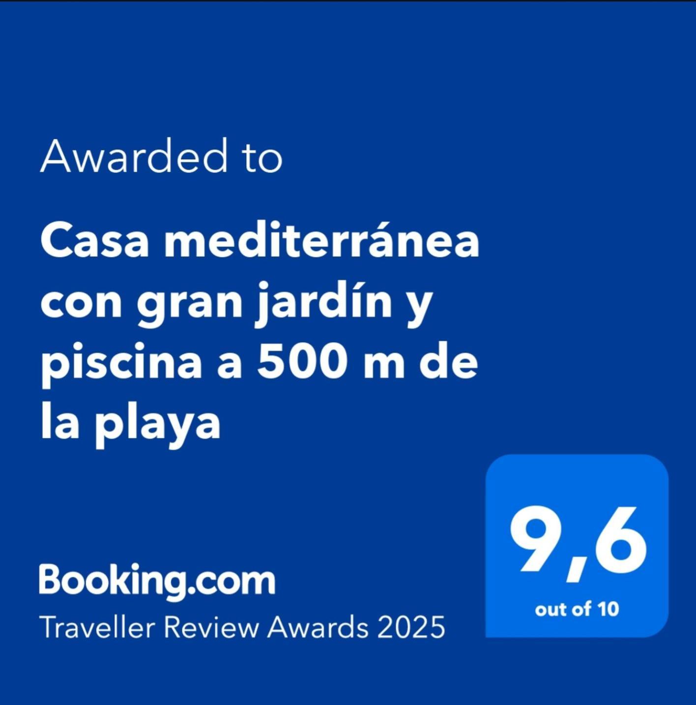 Casa Mediterranea Con Gran Jardin Y Piscina A 500 M De La Playa Roda de Bará Extérieur photo